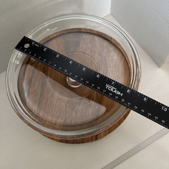 PYREX 624C Corning Ware Clear Ribbed Glass Lid Replacement - Picture 6 of 6